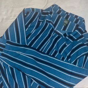 Wild Fable Blue Striped Button Down